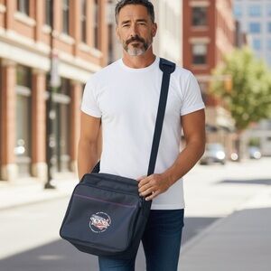 Patriots-Rams NFL Super Bowl XXXVI 36 Media Computer Bag New Orleans 2002 Y2K